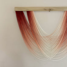 Load image into Gallery viewer, Isla in Sunset Rose - Wall Art - Large Yarn Wall Hanging/Tapestry