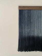 Load image into Gallery viewer, Navy Blue Ombré Dyed Wall Hanging