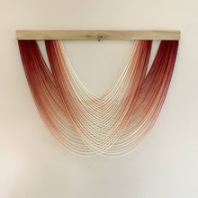Load image into Gallery viewer, Isla in Sunset Rose - Wall Art - Large Yarn Wall Hanging/Tapestry
