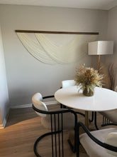 Load image into Gallery viewer, Isla in Cream - Yarn Wall Hanging - Large Wall Art
