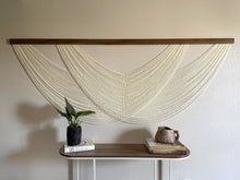 Load image into Gallery viewer, Isla in Cream - Yarn Wall Hanging - Large Wall Art
